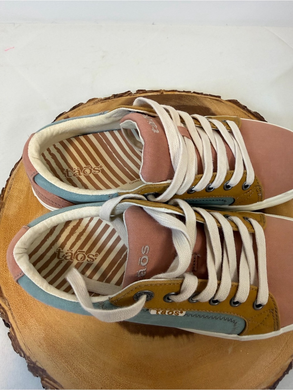 Taos Women's Plim Soul Canvas Sneakers Beach Multi Colors Canvas Size 7.5 - Picture 8 of 9